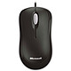 Microsoft Basic Optical Mouse Negro Ratón con cable, ambidiestro, sensor óptico, 3 botones