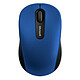 Microsoft Bluetooth Mobile Mouse 3600 Bleu Souris sans fil - ambidextre - capteur optique 1000 dpi - 3 boutons