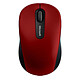 Microsoft Bluetooth Mobile Mouse 3600 Rouge Souris sans fil - ambidextre - capteur optique 1000 dpi - 3 boutons