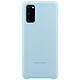 Samsung Coque Silicone Bleu Galaxy S20 Coque en silicone pour Samsung Galaxy S20