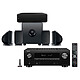 Denon AVR-X3600H Noir + Focal Pack Cinema+ Ampli-tuner Home Cinema 3D Ready 9.2 - IMAX Enhanced - Dolby Atmos / DTS:X - 8x HDMI 4K UHD, HDCP 2.3, HDR - Wi-Fi/Bluetooth/DLNA/AirPlay 2 - Multiroom - Amazon Alexa / Google Assistant + Pack d'enceintes 5.1
