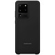 Samsung Coque Silicone Noir Galaxy S20 Ultra Coque en silicone pour Samsung Galaxy S20 Ultra