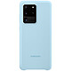 Samsung Coque Silicone Bleu Galaxy S20 Ultra Coque en silicone pour Samsung Galaxy S20 Ultra