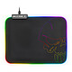 Spirit of Gamer Skull RGB Gaming Mouse Pad M Tapis de souris pour gamer avec rétro-éclairage multicolore (Taille M)