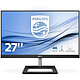 Philips 27" LED - 278E1A 3840 x 2160 pixels - 4 ms (greyscale) - Widescreen 16/9 - IPS panel - HDMI/DisplayPort - HP intgrs - Black