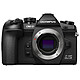 Olympus E-M1 Mark III Black 20.4 MP Micro 4/3 mirrorless camera - 3" touch screen - Electronic viewfinder - C4K/4K UHD video - 5-axis stabilisation - Dual SD slot - Wi-Fi/Bluetooth - Tropicalisation (bare body)