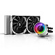 Deepcool Gamer Storm Castle 240EX White ARGB 240 mm White All-in-One CPU Watercooling Kit with RGB Addressable Lighting and Integrated Controller for Intel and AMD Socket