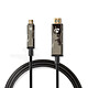 Nedis Câble USB-C vers HDMI COA 20 m Noir Câble Optique Actif USB-C 3.0 vers HDMI - Mâle / Mâle - 20 m (compatible 4K)