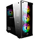 Xigmatek Venom X Medium tower case with tempered glass shelves and RGB backlighting
