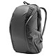 Peak Design Everyday Backpack ZIP V2 15L Black 15 Litre Multipurpose Backpack - APN Accessories - 13" PC Slot - Full Opening - Removable Spacers - Recyclable Rainproof Fabric
