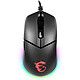 MSI Clutch GM11 Wired mouse for gamers - right handed - 5000 dpi optical sensor - 6 buttons - RGB backlight