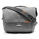 Peak Design Everyday Messenger V2 Grey 13 Litre Multipurpose Shoulder Bag - APN Accessories - 13" PC Slot - Removable Spacers - Recyclable Rainproof Fabric