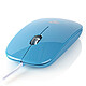Avis Nedis Wired Optical Mouse Bleu