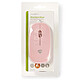 Nedis Wired Optical Mouse Rose pas cher