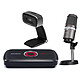 AVerMedia Youtuber Pack Boîtier d'enregistrement et de streaming portable Full HD 1080p + microphone USB + Webcam Full HD 1080p