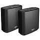 ASUS ZenWiFi AC (CT8) black x2 2 WiFi AC Tri Band 3000 Mbps Wireless Routers (400 867 1733) MU-MIMO with 3 10/100/1000 Mbps LAN ports 1 10/100/1000 Mbps WAN port