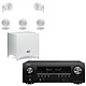 Denon AVR-S750H + Cabasse Alcyone 2 Pack 5.1 Blanco