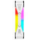 Corsair QL Series QL120 RGB (Par 3) blanc pas cher