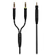 EPOS GSA 505 Replacement cable 2x 3.5mm PC compatible jack for GSP 350 / GSP 500 / GSP 600 / PC 373D / Game One / Game Zero headset