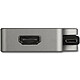 Adattatore da viaggio StarTech.com da USB-C a VGA DVI HDMI o mDP economico