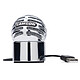 Samson Meteorite Chrome Condenser microphone, cardiode directional, magnetic base, USB cable