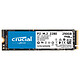 Crucial P2 M.2 PCIe NVMe 250 Go SSD 250 Go 3D NAND M.2 2280 NVMe - PCIe 3.0 x4