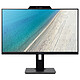 LED de 21,5" de Acer - B227Qbmiprczx 1920 x 1080 píxeles - 4 ms (gris a gris) - Formato ancho 16/9 - Panel IPS - 75 Hz - HDMI/DisplayPort - Hub USB 3.0 - Pivote - Cámara web Full HD - Negro