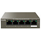 Tenda TEF1105P-4-63W Switch non manageable 5 ports 10/100 Mbps dont 4 PoE+
