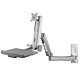 INOVU ORW20 Articulated arm and tray for monitors up to 27" and keyboard wall mounting