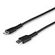 StarTech.com USB Type-C to Lightning Cable - 1m - Black USB 2.0 Type-C to Lightning Cable - Mle/Mle - MFi Certification - 1mtr - Black