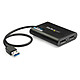 StarTech.com USB 3.0 to Dual DisplayPort 4K 60 Hz Adapter USB 3.0 Type A to Dual DisplayPort 4K 60 Hz Video Adapter