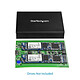 Acquista StarTech.com Custodia a doppio slot USB 3.1 (10 Gb/s) per 2 SSD M.2 SATA con RAID
