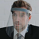 Durable Protective visor Anti-glare and anti-condensation protective visor, head sizes 53 - 62 cm