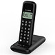 Alcatel D285 Voice Noir Téléphone sans fil avec fonctions mains libres et répondeur