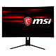 MSI 31.5" LED - Optix MAG322CQR 2560 x 1440 pixels - 1 ms (MPRT) - Format large 16/9 - Dalle VA incurvée - 165 Hz - RGB - AMD FreeSync - HDMI/DisplayPort/USB-C - Noir