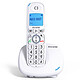 Alcatel XL585 Blanc Téléphone sans fil avec fonctions mains libres