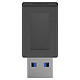 Goobay Adaptateur USB 3.0 SuperSpeed vers USB-C - Noir Adaptateur USB 3.0 Type-A vers USB 3.0 Type C - jusqu'à 5 Gbit/s - Noir