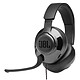 JBL Quantum 300 Black Wired circum-aural headset for gamers - Virtual surround sound - Retractable microphone - 3.5 mm/USB jack - PC / Mac / Consoles / Mobile compatible