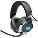 JBL Quantum 800 Black Gamer Wireless Around-Ear Headset - Hi-Res Audio - Virtual Surround Sound - DTS Headphone:X 2.0 - Active Noise Reduction - Bluetooth 5.0/2.4 GHz - Retractable Microphone - RGB - PC/Mac/Consoles/Mobiles Compatible