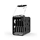CarryOn de LocknCharge Sistema de carga compacto de pared y de sobremesa para 5 tabletas
