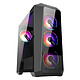 Abkoncore H300G Sync Medium tower housing with tempered glass side panel and ARGB lighting