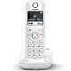 Gigaset AS690 Blanc Téléphone sans fil - mains-libres - répertoire 100 contacts
