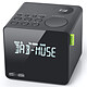 Muse M-187 CDB Radio-réveil portable FM/DAB+ avec double alarme et fonction snooze