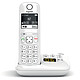 Gigaset AS690A Blanc Téléphone sans fil - mains-libres - répertoire 100 contacts - répondeur