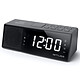 Muse M-172 BT Radio-réveil FM - Bluetooth 2.1 - NFC - Double alarme - Snooze/Sommeil - AUX/USB