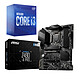 Kit Upgrade PC Core i3 MSI Z490-A PRO Placa base Socket 1200 Intel Z490 Express CPU Intel Core i3-10100 (3.6 GHz / 4.3 GHz)