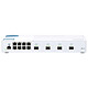 QNAP QSW-M408S Switch web SFP de 8 puertos Gigabit LAN de 4 puertos manejable