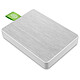 Seagate Ultra Touch SSD 500 GB Blanco SSD externo ultracompacto - USB 3.0 A y C - 500 GB (PC / Mac / Android)