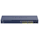 Netgear GS716TP Switch smart manageable niveau 2 16 ports 10/100/1000 PoE+ (Budget 180W) + 2 ports SFP