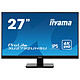 iiyama 27" LED - ProLite XU2792UHSU-B1 3840 x 2160 pixels - 4 ms (gris à gris) - Format 16/9 - Dalle IPS - DisplayPort - HDMI - Hub USB 3.0 - Noir